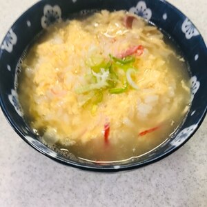 簡単朝ごはんに！中華雑炊